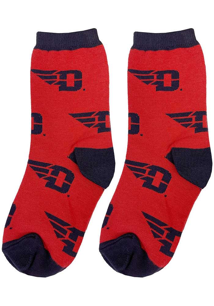 Louisville Cardinals Allover Youth Quarter Socks