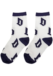 Duquesne Dukes Allover Youth Quarter Socks