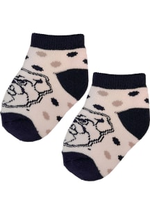 Butler Bulldogs Polka Dot Baby Quarter Socks