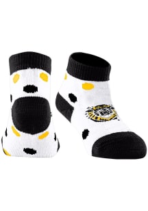 Fort Hays State Tigers Polka Dot Baby Quarter Socks