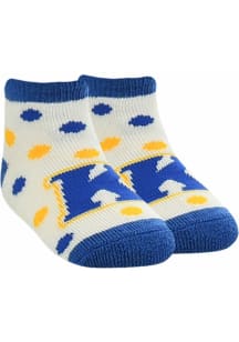 Kent State Golden Flashes Polka Dot Baby Quarter Socks