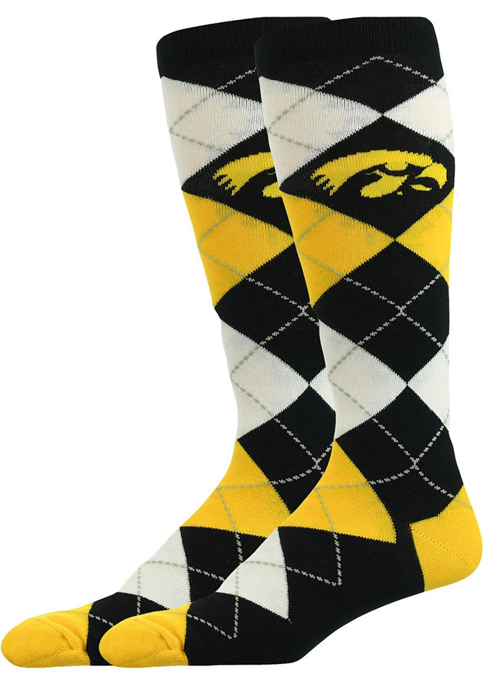 Iowa Hawkeyes Argyle Socks