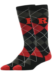 Rutgers Scarlet Knights Argyle Mens Argyle Socks