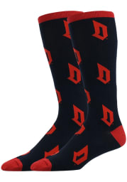 Duquesne Dukes Allover Mens Dress Socks