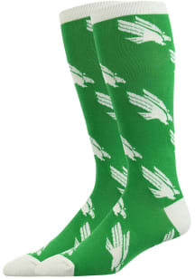 North Texas Mean Green Allover Mens Dress Socks