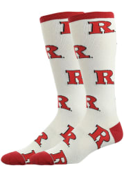 Rutgers Scarlet Knights Allover Mens Dress Socks