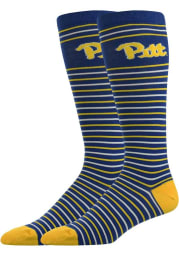 Pitt Panthers Stripe Mens Dress Socks