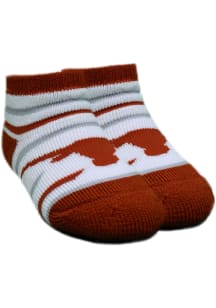 Texas Longhorns Stripe Baby Quarter Socks