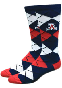 Arizona Wildcats Dress Mens Argyle Socks