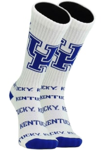Kentucky Wildcats Super Mascot Mens Crew Socks