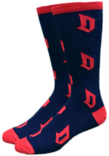 Duquesne Dukes All Over Mens Dress Socks