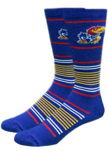 Kansas Jayhawks Alumnus Mens Dress Socks