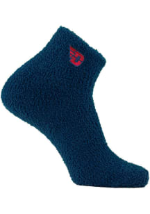 Dayton Flyers Cozy Womens Quarter Socks