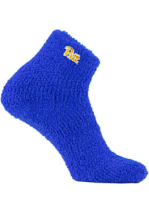 Pitt Panthers Cozy Womens Quarter Socks