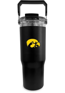 Black Iowa Hawkeyes Bucket Stainless Steel Tumbler