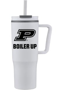 PURD White 30oz Aura STRAW TUMBLER