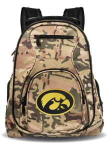 Premium Laptop Iowa Hawkeyes Backpack - Gold