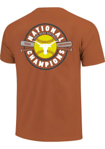Texas Longhorns Burnt Orange National Champions Short Sleeve T Shirt