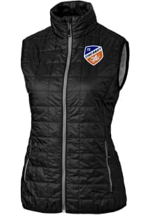 Cutter and Buck FC Cincinnati Womens Black Rainier PrimaLoft Vest
