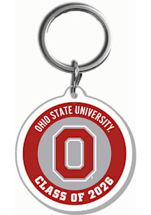 Ohio State Buckeyes 2026 Acrylic Keychain - Red