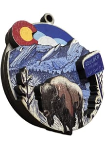 Boulder Buffalo 3D Ornament