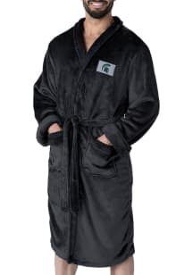Black Michigan State Spartans L/XL Bathrobes