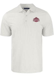 Ohio State Buckeyes White Cutter and Buck 2024 Football National Champion Pike Symmetry Big and Ta..