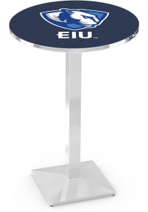 Eastern Illinois Panthers Chrome Square Base Pub Table