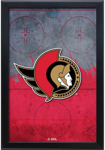 Ottawa Senators Snap Frame LED Sign - Black