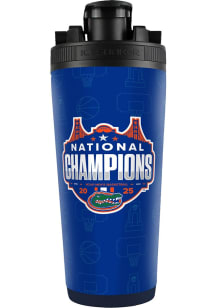 Florida Gators 2025 National Champions Ice Shaker Stainless Steel Bottle - Blue