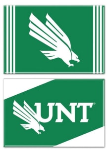 North Texas Mean Green 2pk 2x3 Rectangle Magnet