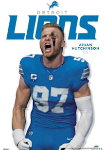 Aidan Hutchinson Detroit Lions Player 25 Unframed Poster