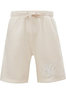 Pro Standard New York Yankees Mens White Neutral Shorts