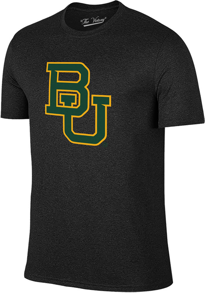 Baylor Bears Black Primary Team Logo Short Sleeve Fashion T Shirt