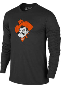 Oklahoma State Cowboys Black Alternate Logo Long Sleeve Fashion T Shirt