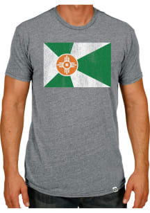 Rally Wichita Grey Irish City Flag Short Sleeve T Shirt