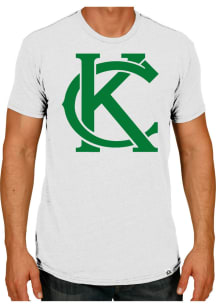 Rally Kansas City White St Pattys Monogram Short Sleeve T Shirt