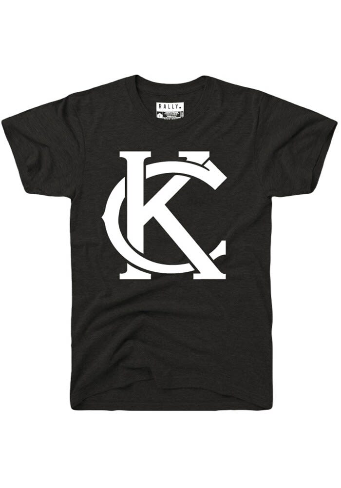 Rally Kansas City Charcoal Monogram Short Sleeve T Shirt