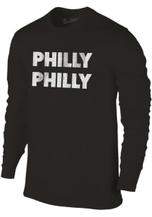 Philadelphia Youth Black Philly Philly Long Sleeve T Shirt