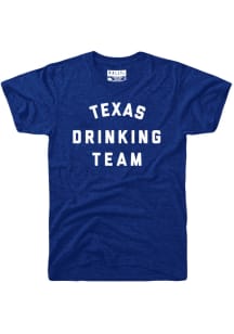 Rally Texas Blue Drinking Team Short Sleeve T Shirt