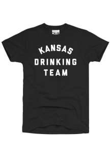 Rally Kansas Drinking Team Black Short Sleeve T Shirt
