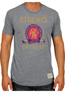 Original Retro Brand Storhs Grey Beer Logo Short Sleeve T Shirt
