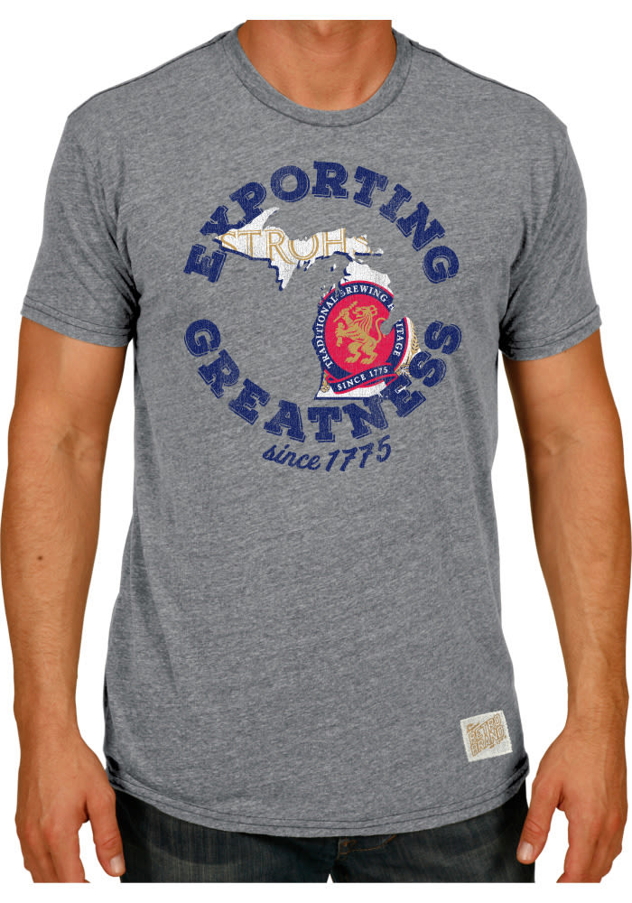 Original Retro Brand Storhs Grey Exporting Greatness Short Sleeve T Shirt