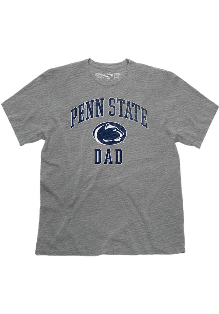 Penn State Nittany Lions Grey Dad Short Sleeve T Shirt