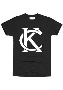 Rally Kansas City Monogram Black Short Sleeve T Shirt