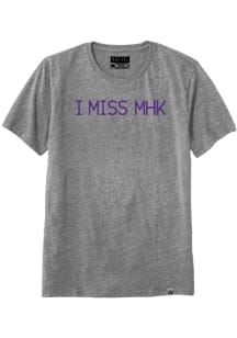 Rally Manhattan Grey I Miss MHK Short Sleeve T Shirt