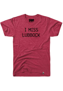 Rally Texas Red I Miss Lubbock Short Sleeve T Shirt