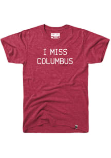 Rally Ohio Red I Miss Columbus Short Sleeve T Shirt