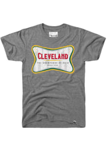 Rally Cleveland Grey The Champagne Of Ohio Short Sleeve T Shirt