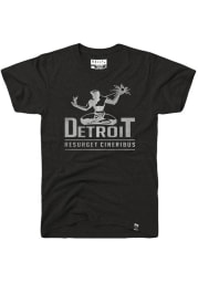 Rally Detroit Black Spirit of Detroit Short Sleeve T Shirt